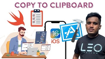 How to copy text into the iOS Clipboard and read it | Xcode 14+ Swift programming tutorial | 2022