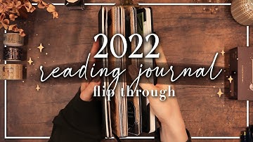 📚 2022 Full Reading Journal Flip Through