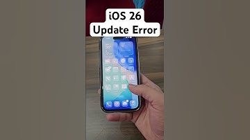 iOS update error #apple #appleleaks #tech #ios26beta #ios26 #ios26features #shorts #tech #wwdc2025