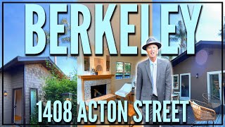 Secluded Home in North Berkeley!  1408 Acton Street, Berkeley, CA