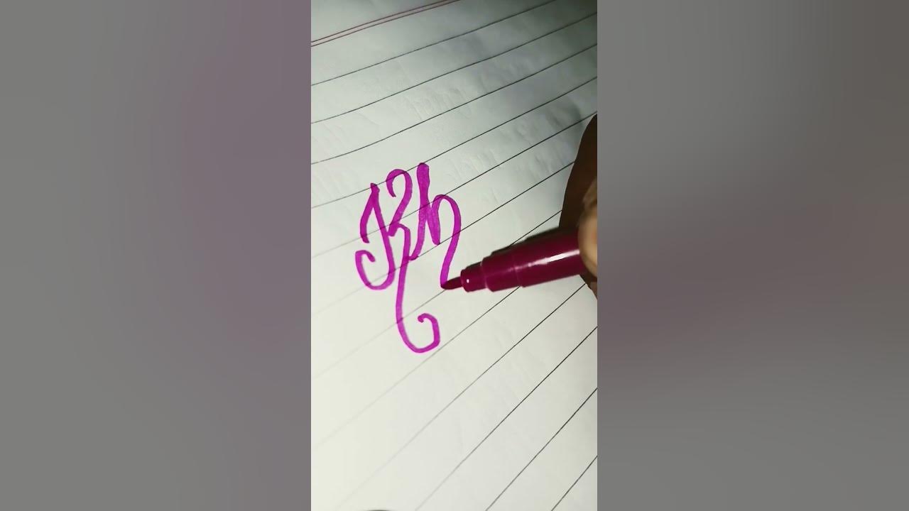 this-is-the-way-how-to-write-khushi-in-calligraphy-youtube