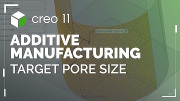 Target Pore Size for Stochastic Lattices | Creo 11