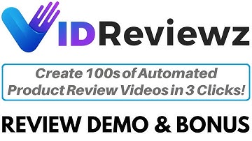 VidReviews Review Demo Bonus - Automated Product Review Video Creator