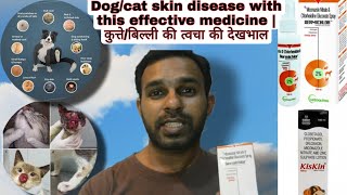 Dog/cat skin infection with this effective medicine | कुत्ते/बिल्ली की त्वचा की देखभाल #skin desease by THE PET GUY 527 views 5 months ago 2 minutes, 30 seconds