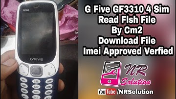 Gfive GF3310 4 Sim Flash File Read By CM2 IMEI Approved