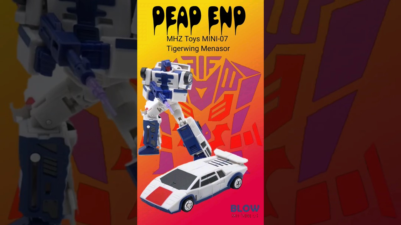 quick transform part2 Tigerwing Menasor:Blow/dead-end #transformers