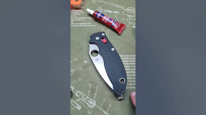 Spyderco Manix 2 g10 Flytanium cage ball lock and must-do spring mod