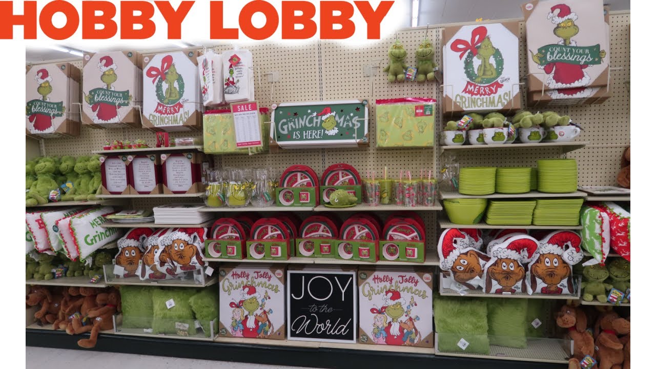 HOBBY LOBBY * GRINCH HUNT & MORE YouTube