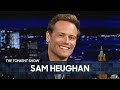 Sam Heughan Makes an Egg-Filled Gin Cocktail for Jimmy | The Tonight Show Starring Jimmy Fallon