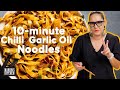 10minute spicy noodle challenge will i make it  chilli oil noodles  marions kitchen