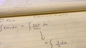 Calculus Section 5.5 “U Subs” Notes Day 2 Spring 2020