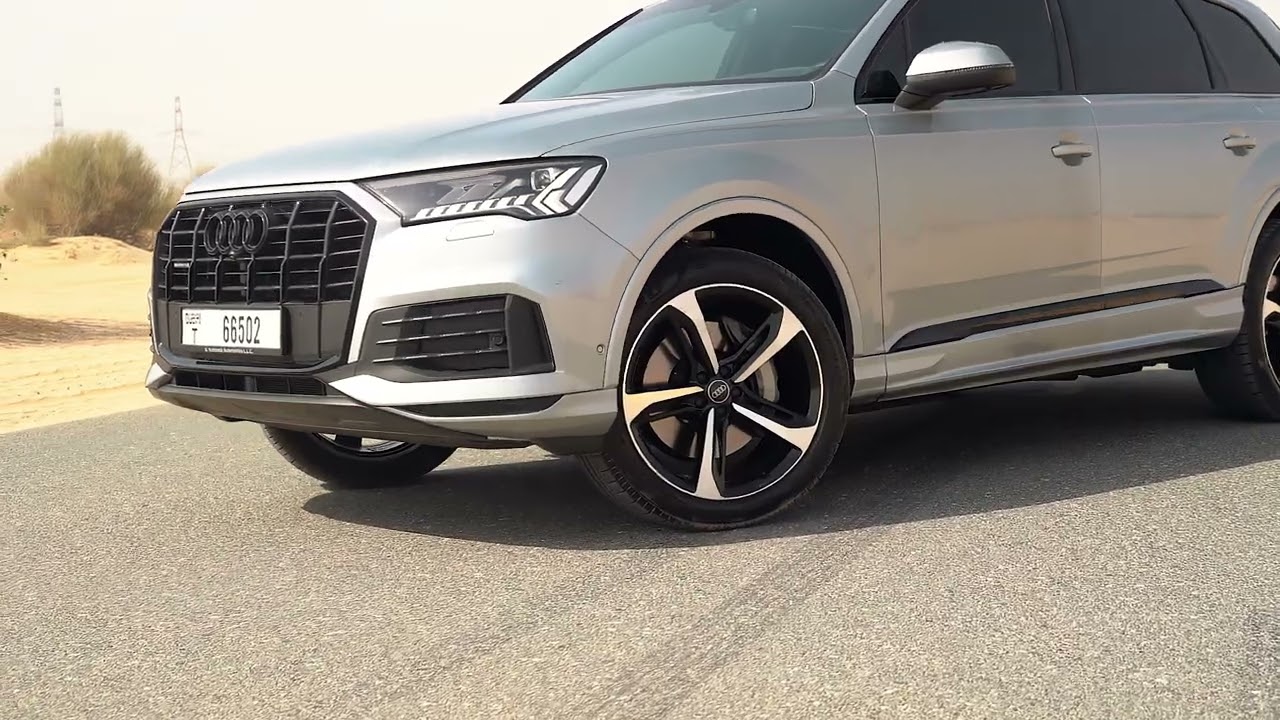 Dubai'de Audi Q7 Silver Kiralama - Octane.Rent