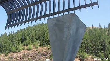 Trash Rake System in the North Fork Reservoir