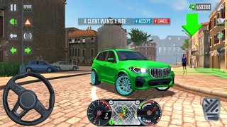 Texi Sim 2020 Evolution - BMW X5 SUV Drive to Pickup Vip Client in Level 92 - Android & iOS Gameplay screenshot 2