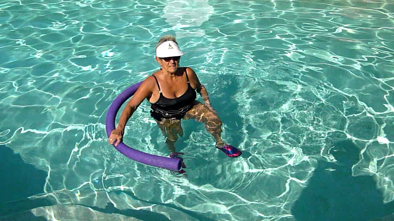 Sylvia's water aerobic arthritic joint improver YouTube
