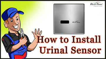 Urinal Sensor - How to Install Urinal sensor -Bharat Photon