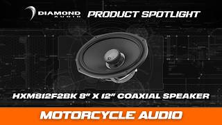 DIAMOND AUDIO HXM812F2BK 8” X 12” COAXIAL SPEAKER