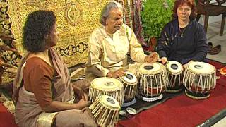 Play Tabla - Oxford, teaching video 4 of 15, DHA DHA TE TE featuring virtuoso Pandit Sharda Sahai screenshot 4