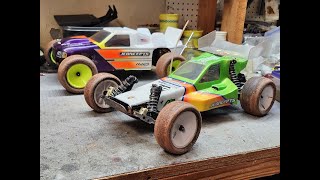 I was in need of some track time - RC10 Worlds car and T3