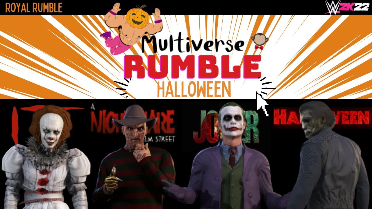 Multiverse Rumble [WWE2K22] - HALLOWEEN - YouTube