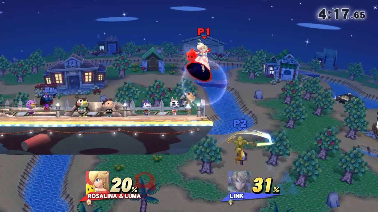 Nimious (Rosalina and Luma) Vs. Scizor (Link) SSB4 Friendlies Match 40 super smash bros. characters