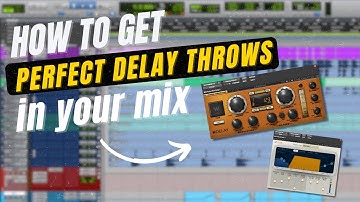 How to get Perfect DELAY THROWS when mixing 🎛 | Mixing Tips & Tricks