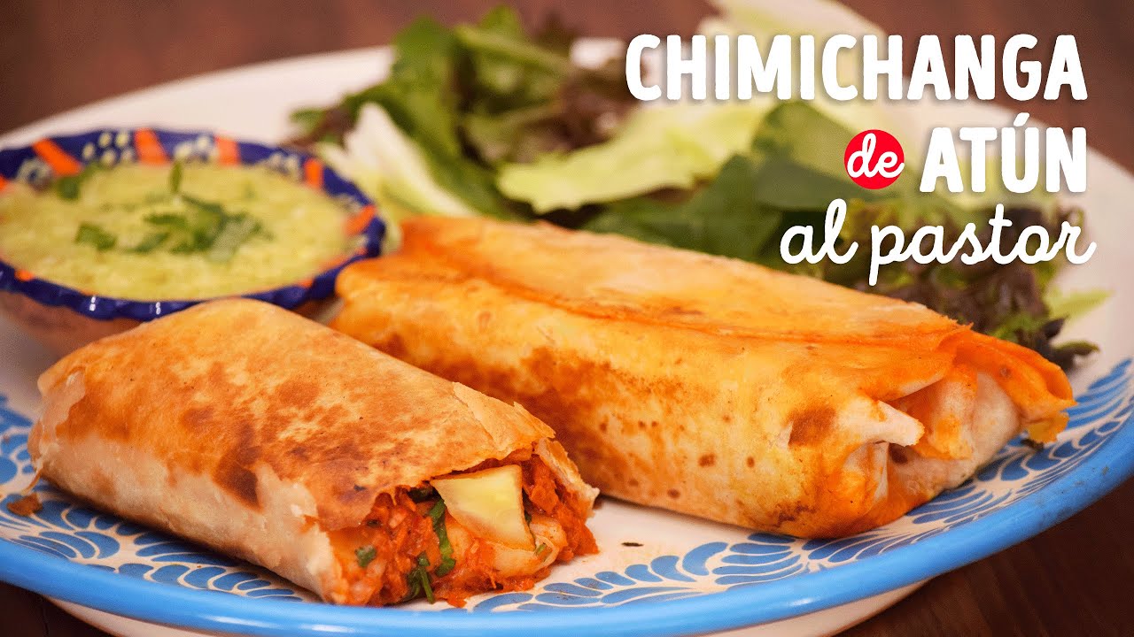 Chimichangas al Horno con Carnitas