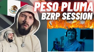 🔥🤯 PESO PLUMA || BZRP Music Sessions #55 | REACCION