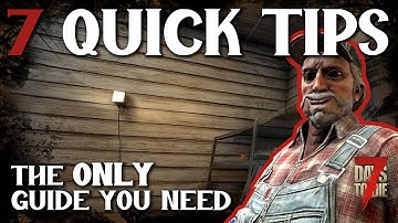 7 Easy Tricks to Survive Your First Week in 7 Days to Die!