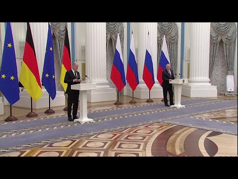 Wazirin Jamus ya gaana da shugaba Putin- Labaran Talabijin na 15/02/22