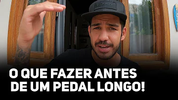 Como se preparar para um longo pedal?