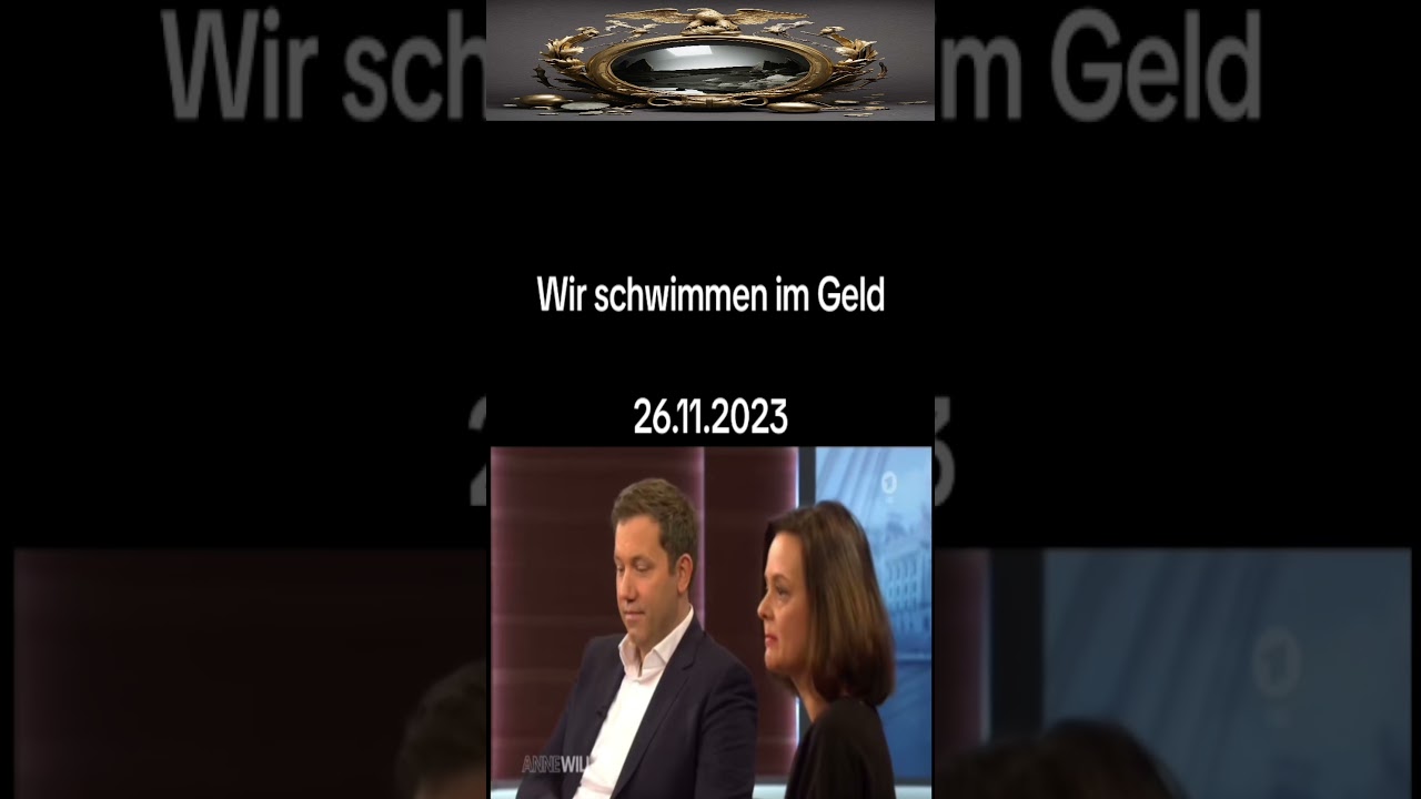 Unglaublich: 🔥​''Wir schwimmen im Geld'' Teil 1. (Menschen, Politik) 