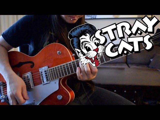 Rock This Town - Stray Cats Cover (Guitar) class=