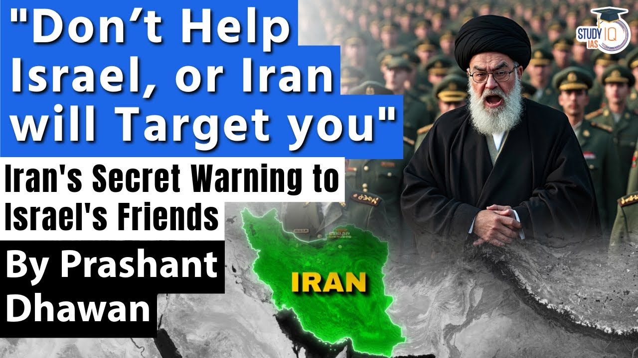 Iran Warns Countries All Over The World Dont Help Israel Or Iran 