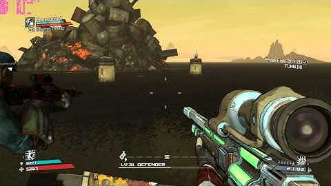 Borderlands - Easter Egg: Fun with barrels