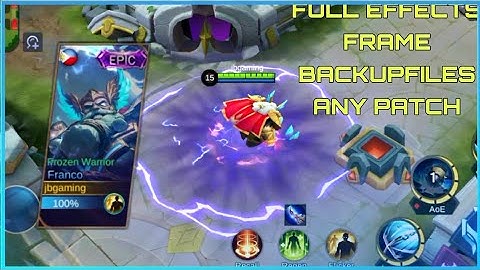 FRANCO VALHALLA RULER EPIC SKIN SCRIPT WITH LOGO + FRAME + LOBBY ANIMATION| MOBILE LEGENDS