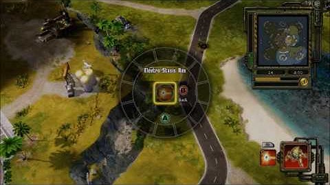 C&C Red Alert 3 1v1 At0mic vs Crek first person