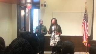 TSU Debate Team. Camellia Parham & Donte Newman