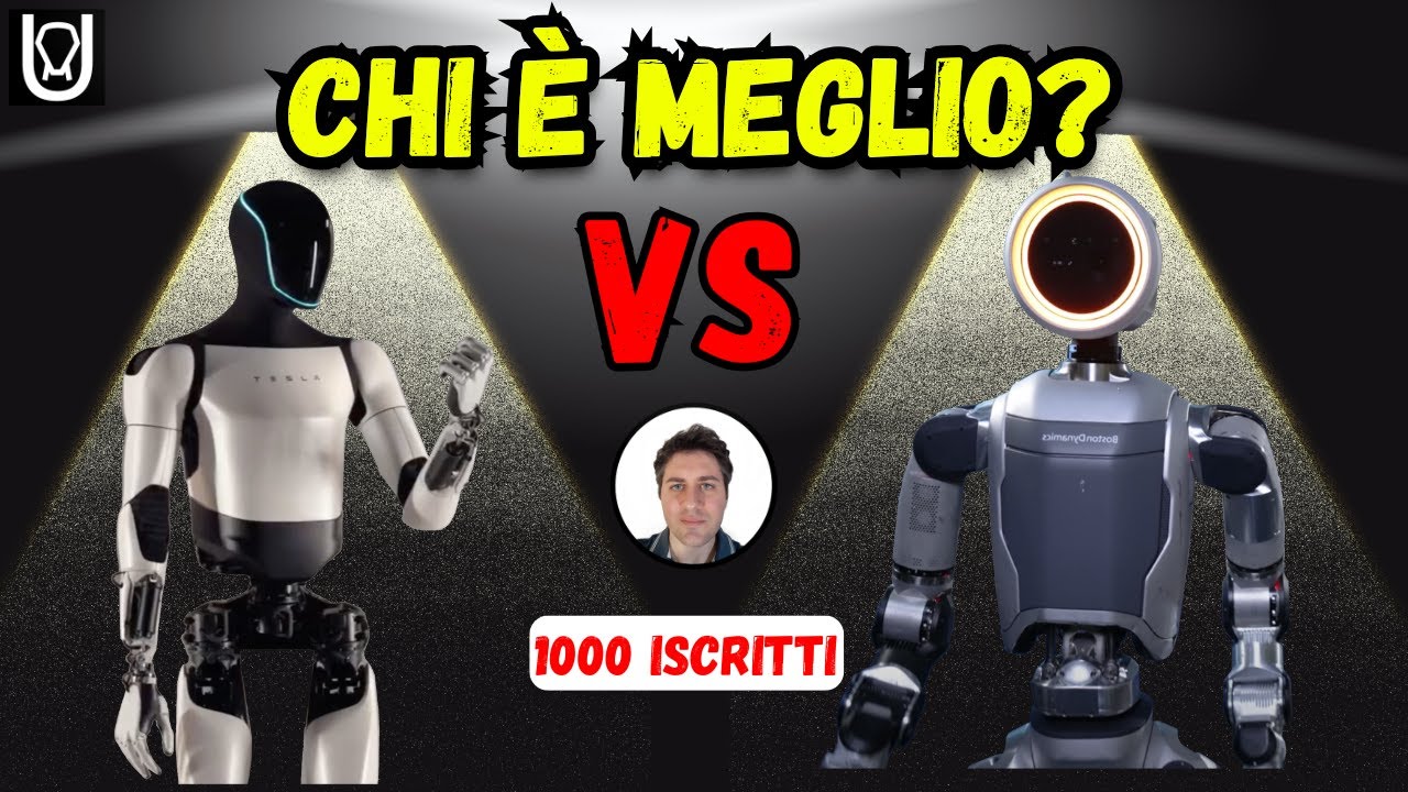 Atlas vs Optimus - Qual è il Robot Umanoide Migliore? Speciale 1000 Iscritti