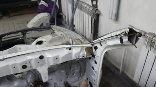 Кузовной ремонт Toyota Lexus - Aristo, обзор повреждений и планы по ремонту