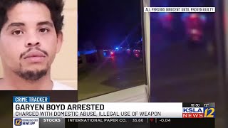 Suspect in custody after domestic abuse and barricading himself inside home