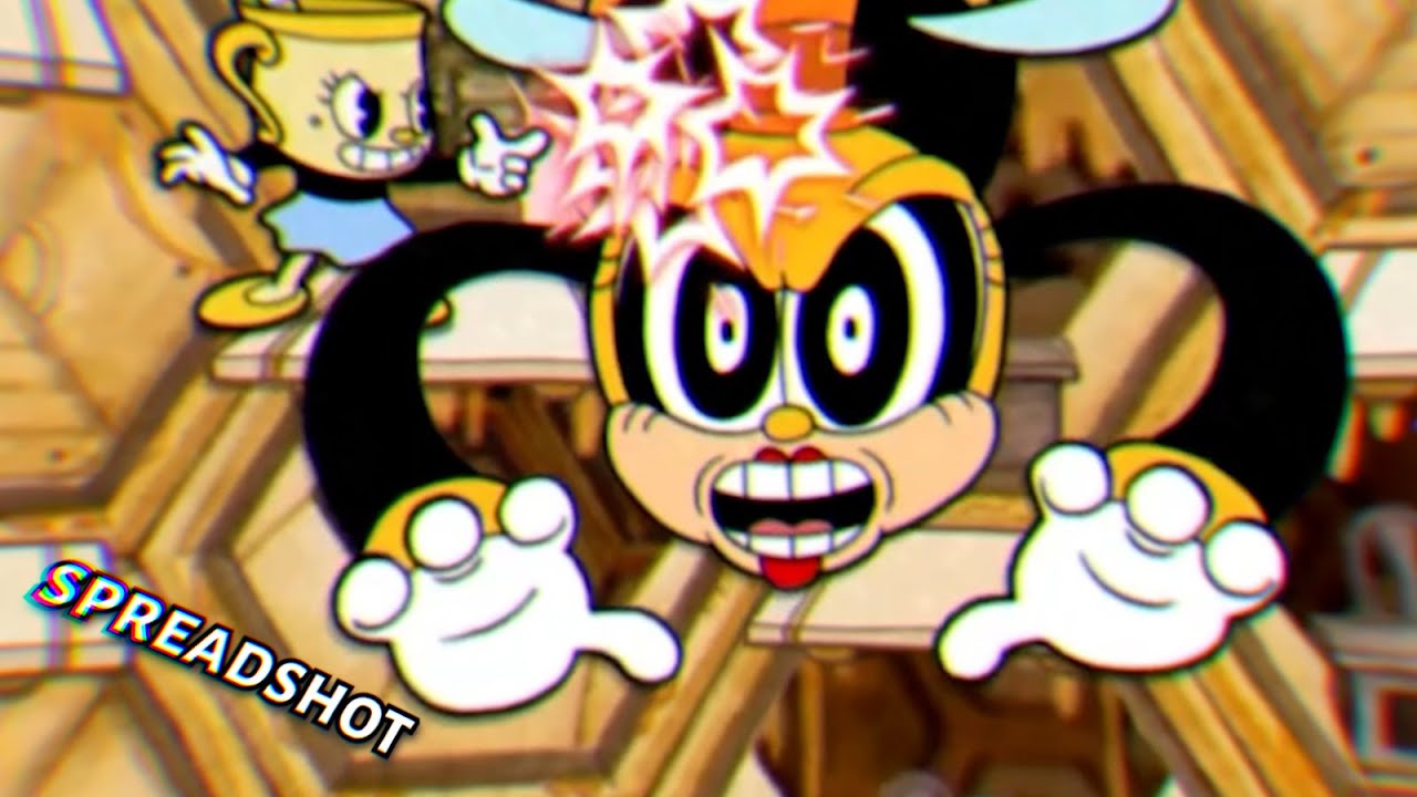 I Beat All Cuphead Bosses Using Spreadshot