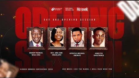 The Foundation of the Doctrine of Passover - Apostle Michael Orokpo, Ph.D.