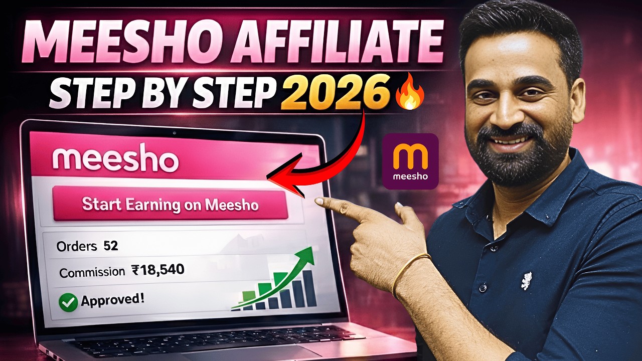 Meesho Affiliate Marketing Tutorial For Beginners 2026