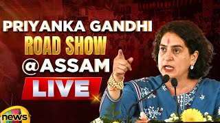 Priyanka Gandhi Roadshow LIVE | Lok Sabha 2024 Campaign | Assam | Mango News