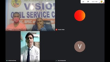 64th bpsc mock interview- seraj alam