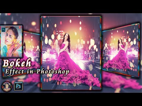 Photo Manipulation With Bokeh And Light Effect in Photoshop Tutorial cc