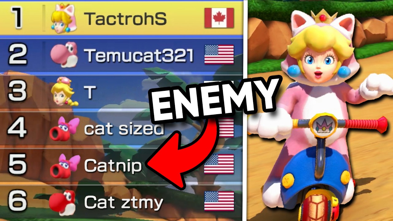 Это соревновательный Mario Kart 2025 года...