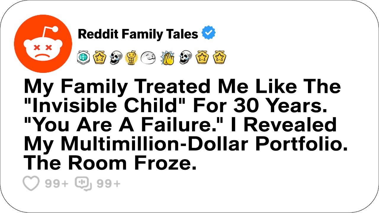 Моя семья 30 лет относилась ко мне как к «невидимому ребёнку». «Ты…» — Семейные истории на Reddit