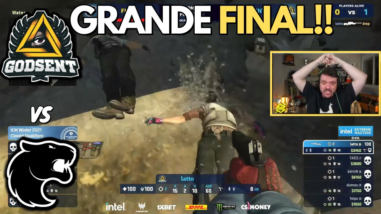 FURIA Vs GODSENT IEM Winter 2021 NA CSGO HIGHLIGHTS GAULES YouTube
